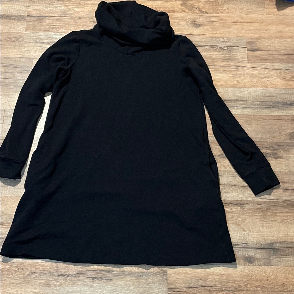 GAP Black Turtleneck Dress